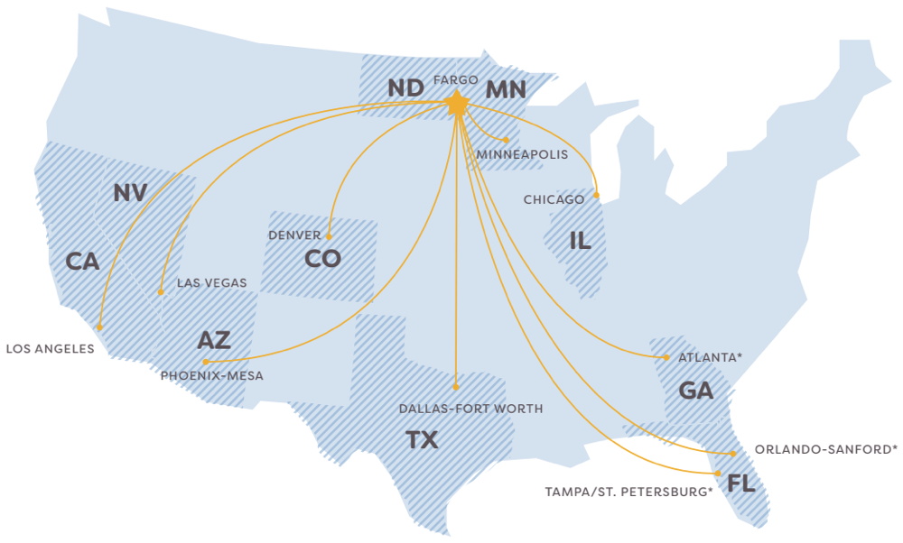 Top 5 Fargo Airport Flights Fargo Monthly